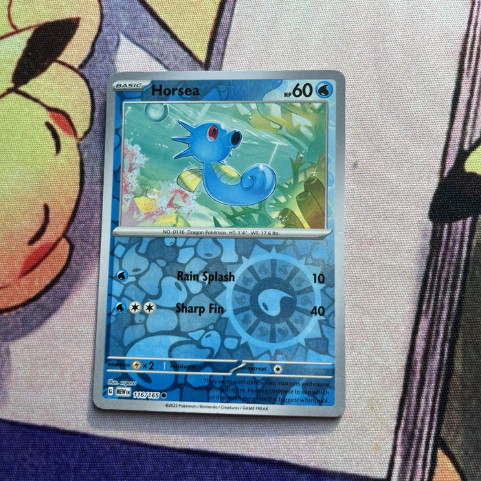 Horsea - Reverse Holo - 151 116/165