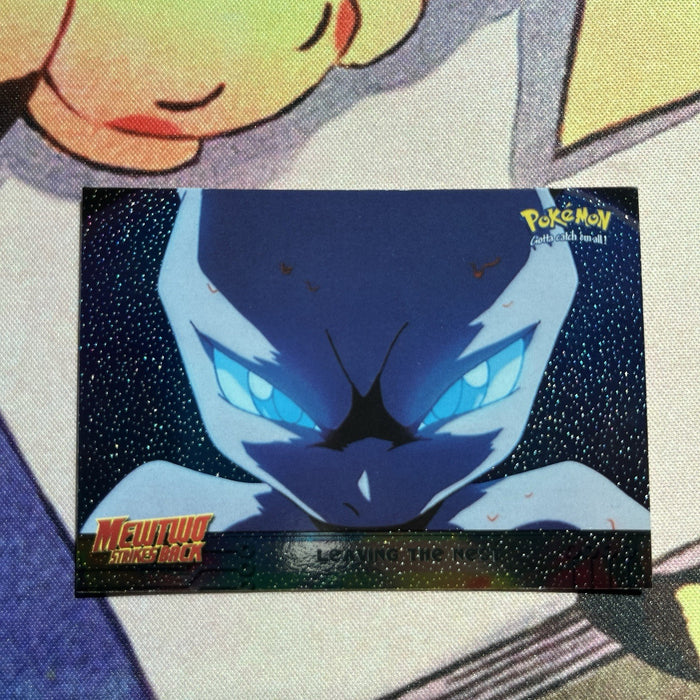 Leaving the Nest - Texture Holo - 1999 Topps Pokemon The First Movie 4