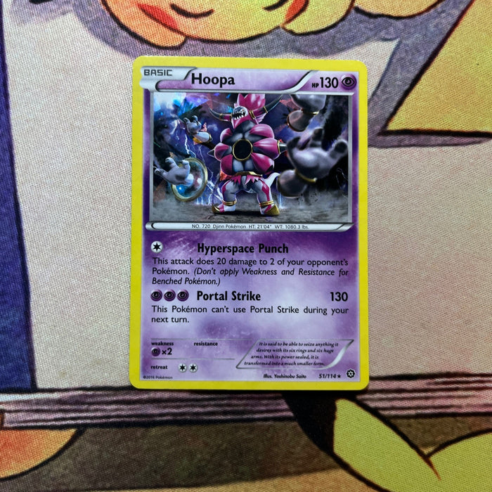 Hoopa - Cracked Ice Holo - Steam Siege 51/114