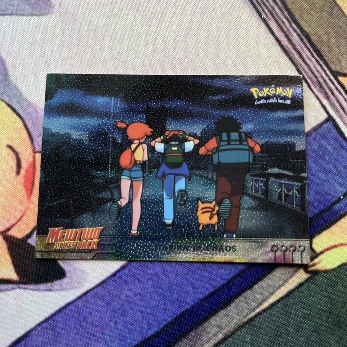 Marina in Chaos - Texture Holo - 1999 Topps Pokemon The First Movie 14