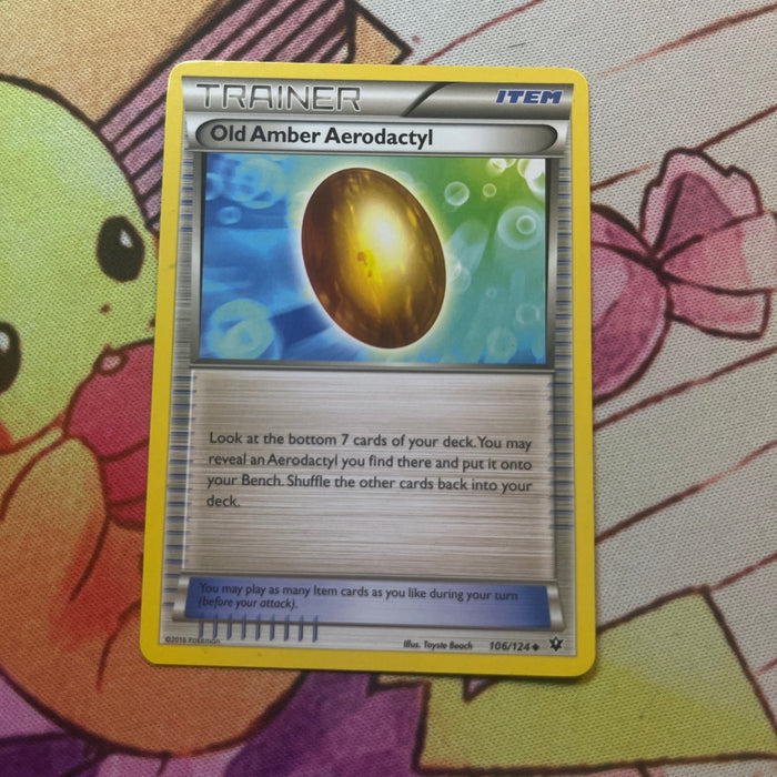 Old Amber Aerodactyl - Fates Collide 106/124