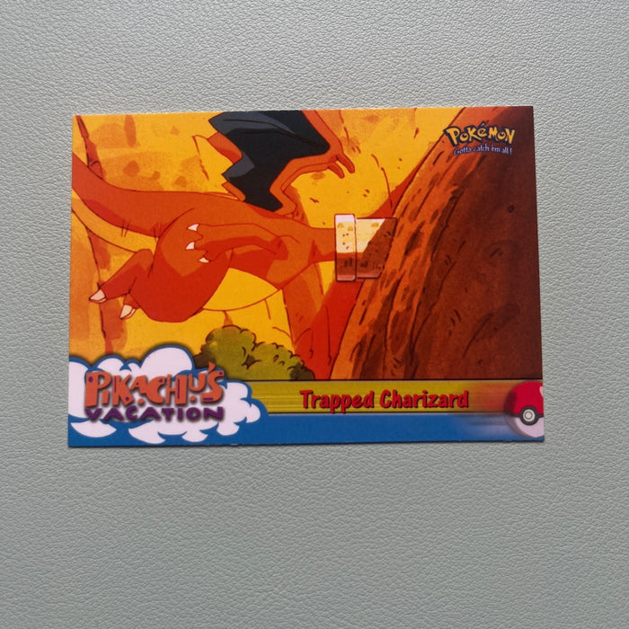 Trapped Charizard - 1999 Topps Pokemon The First Movie 51