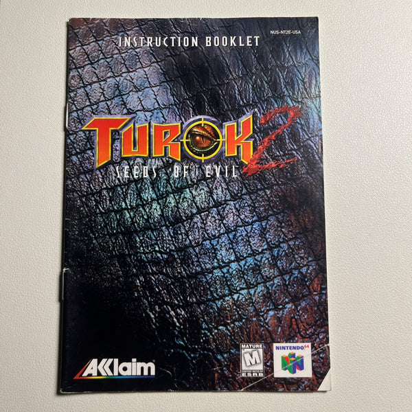 Turok 2: Seeds of Evil manual photo 1
