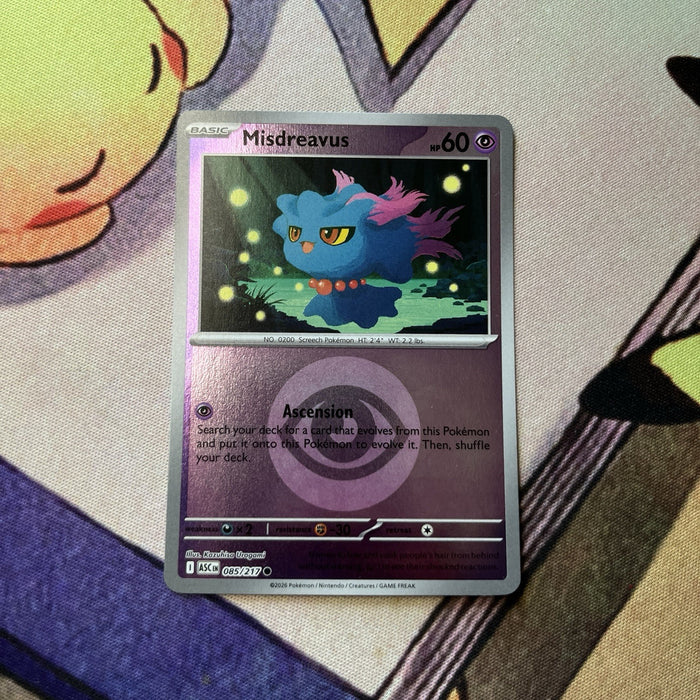 Misdreavus - Energy Symbol Reverse Holo - Ascended Heroes 085/217