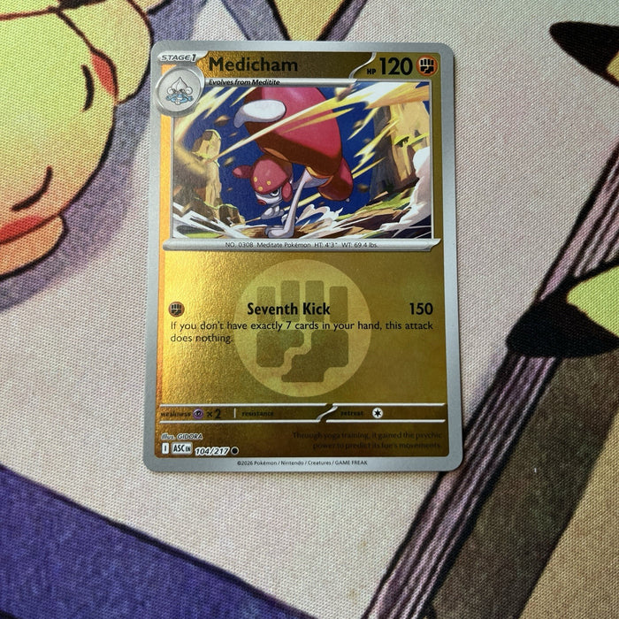 Medicham - Energy Symbol Reverse Holo - Ascended Heroes 104/217