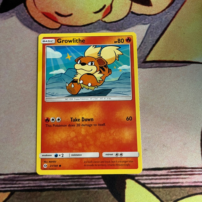 Growlithe - Sun & Moon 21/149