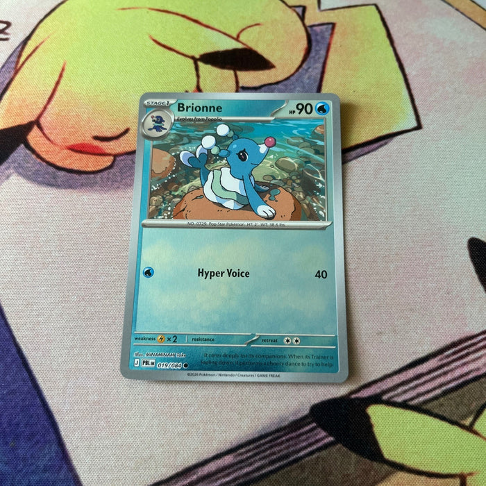 Brionne - Reverse Holo - Pitch Black 019/084