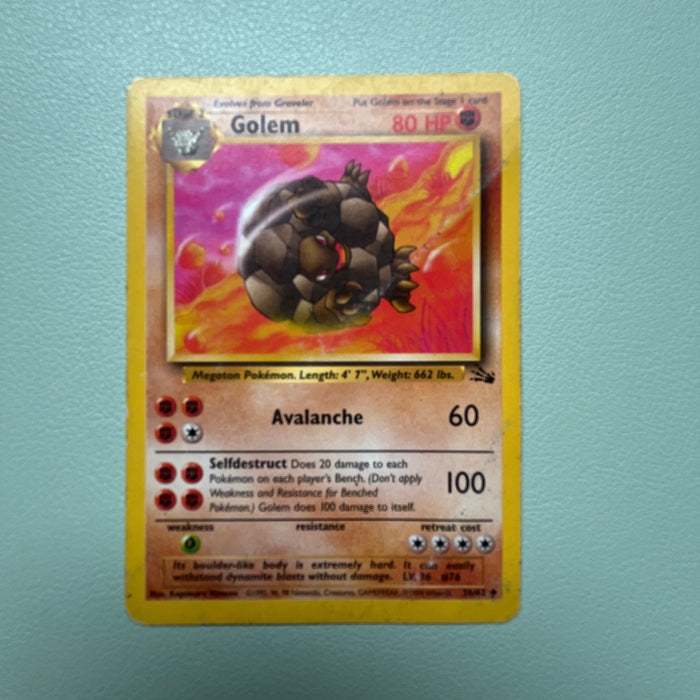 Golem - Unlimited - Fossil 36/62