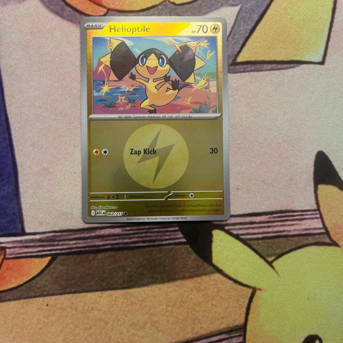 Helioptile - Energy Symbol Reverse Holo - Ascended Heroes 063/217