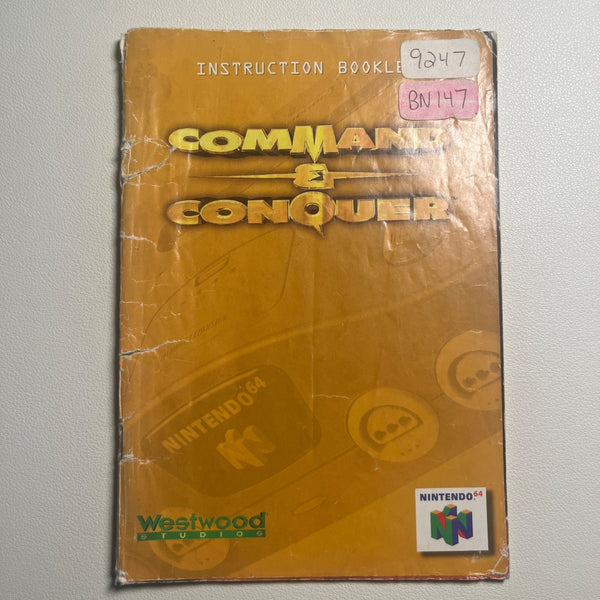 Command & Conquer manual photo 1