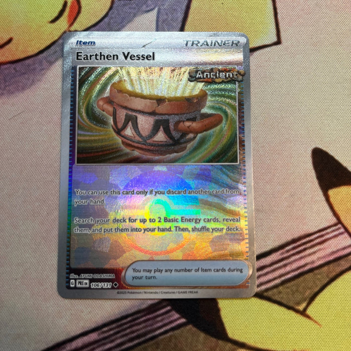Earthen Vessel - Pokeball Reverse Holo - Prismatic Evolutions 106/131