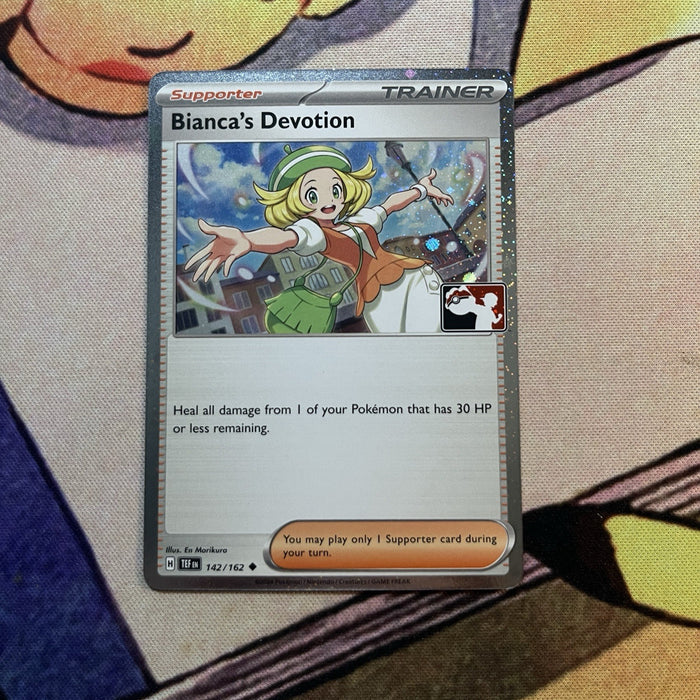 Bianca's Devotion - Cosmos Holo - Play! Prize Pack Stamp - Temporal Forces 142/162