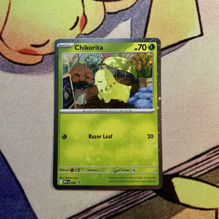 Chikorita - Cosmos Holo - MEP Black Star Promos 069