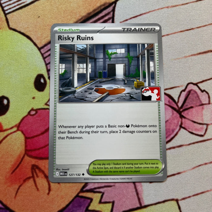 Risky Ruins - Play! Prize Pack Stamp - Mega Evolution 127/132