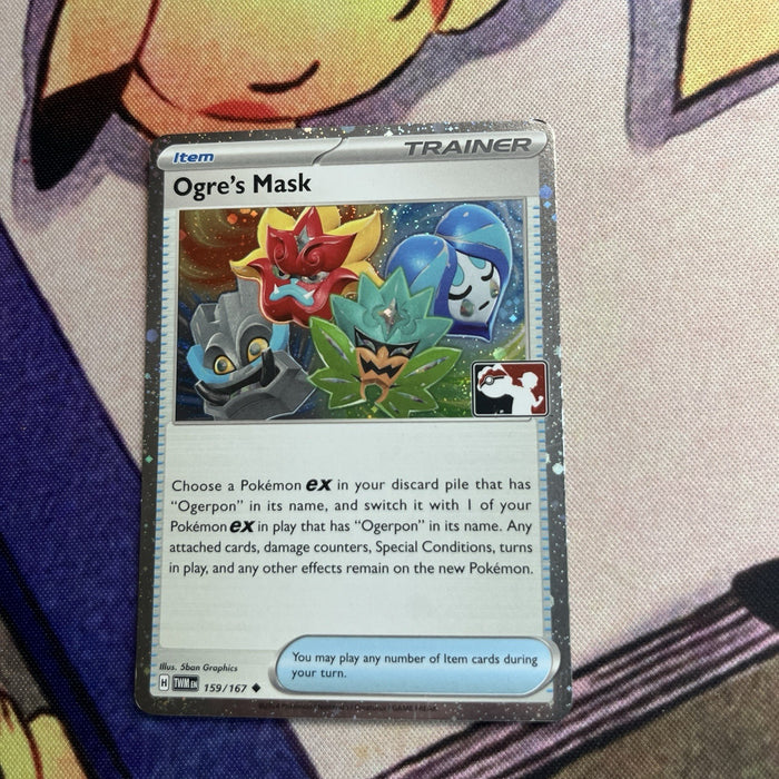 Ogre's Mask - Cosmos Holo - Play! Prize Pack Stamp - Twilight Masquerade 159/167
