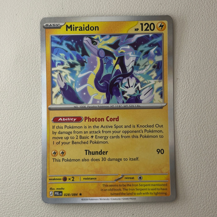 Miraidon - Holo - Pitch Black 028/084