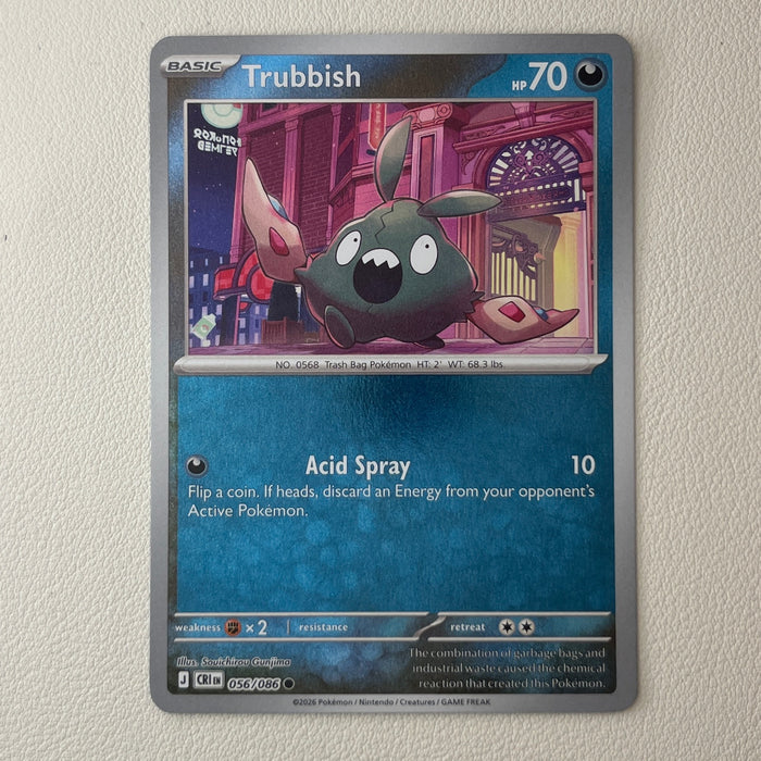 Trubbish - Reverse Holo - Chaos Rising 056/086
