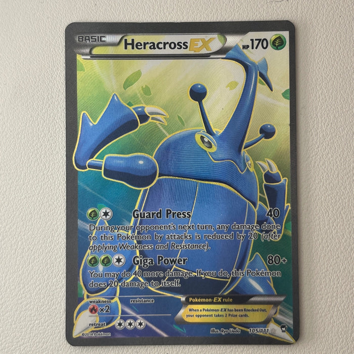 Heracross EX - Holo - Furious Fists 105/111