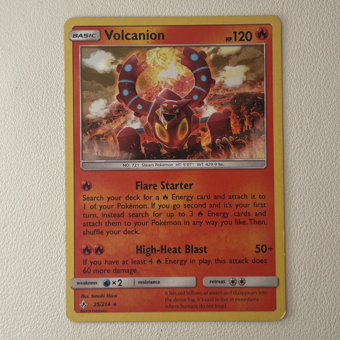Volcanion - Holo - Unbroken Bonds 25/214