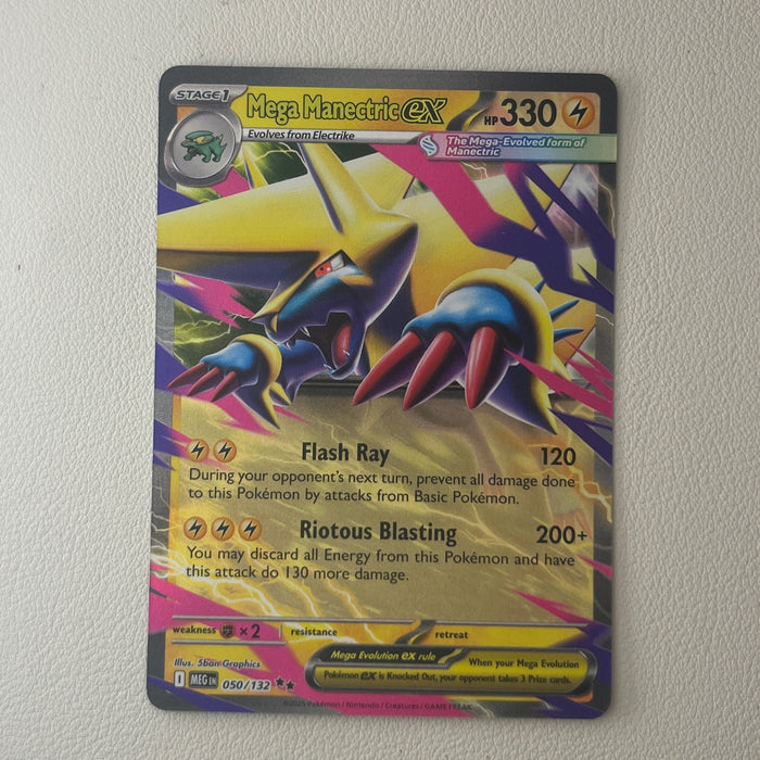 Mega Manectric ex - Holo - Mega Evolution 050/132