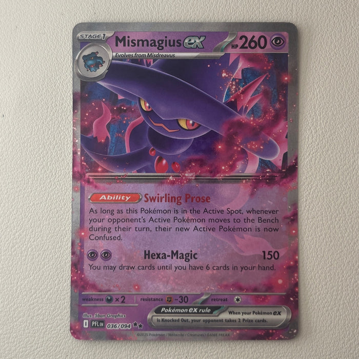 Mismagius ex - Holo - Phantasmal Flames 036/094