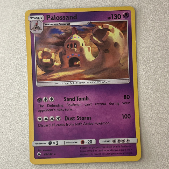 Palossand - Holo - Burning Shadows 62/147