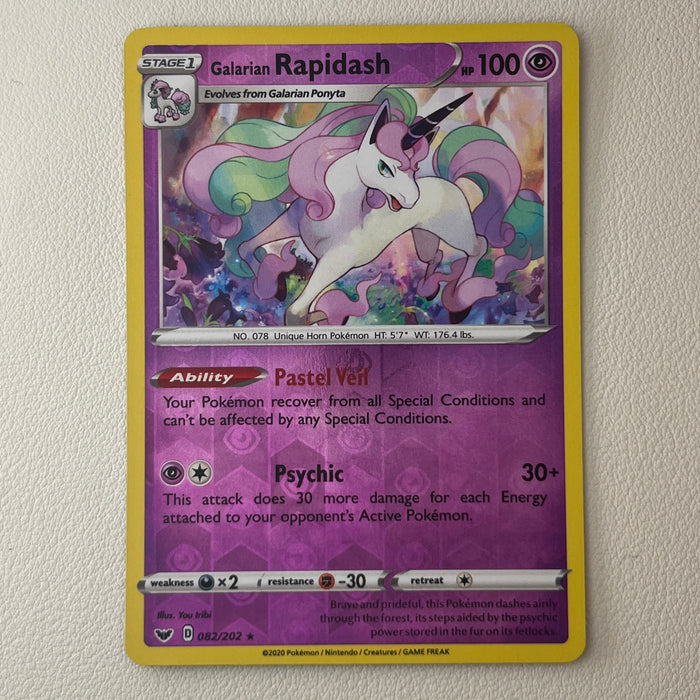 Galarian Rapidash - Sword & Shield 082/202