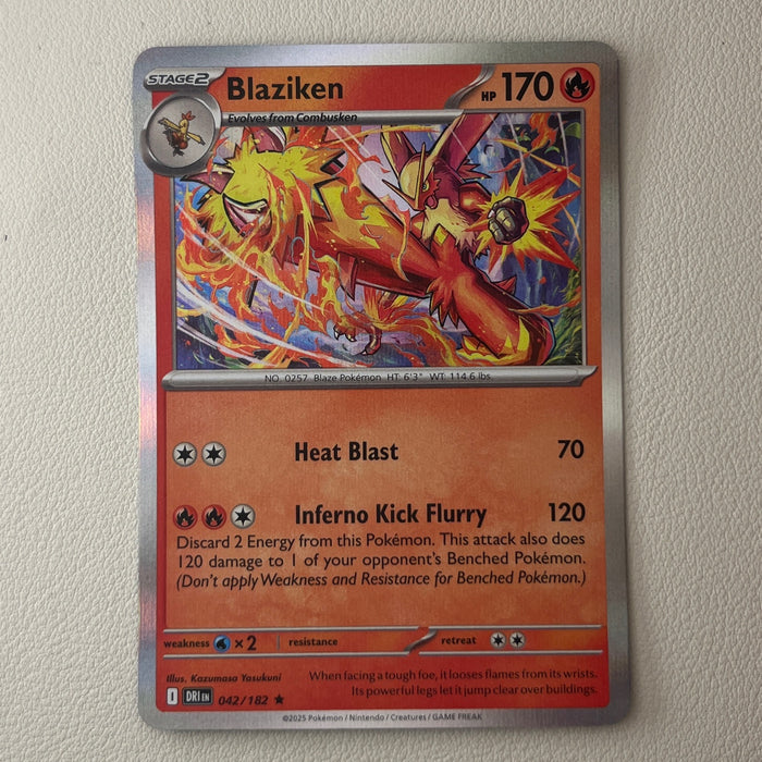 Blaziken - Holo - Destined Rivals 042/182