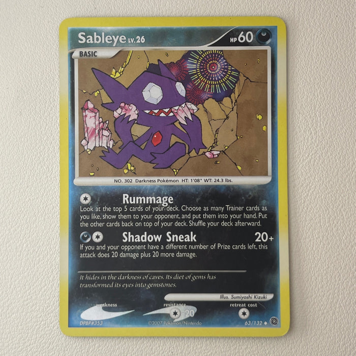 Sableye - Reverse Holo - Secret Wonders 63/132