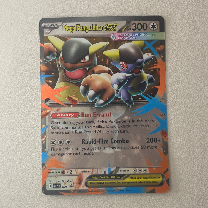 Mega Kangaskhan ex - Holo - MEP Black Star Promos 025