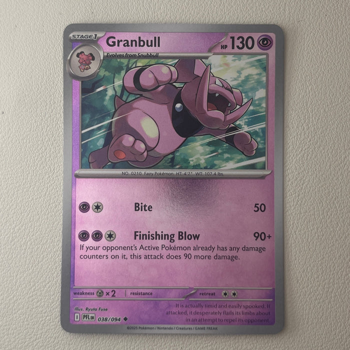 Granbull - Reverse Holo - Phantasmal Flames 038/094