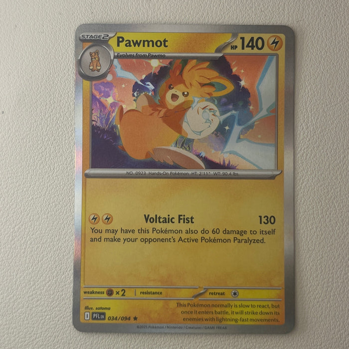Pawmot - Holo - Phantasmal Flames 034/094