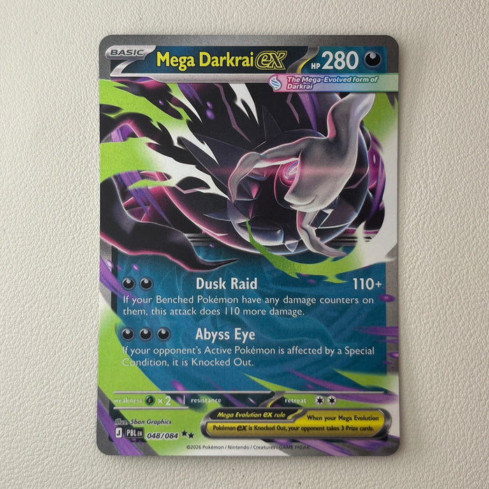 Mega Darkrai ex - Holo - Pitch Black 048/084