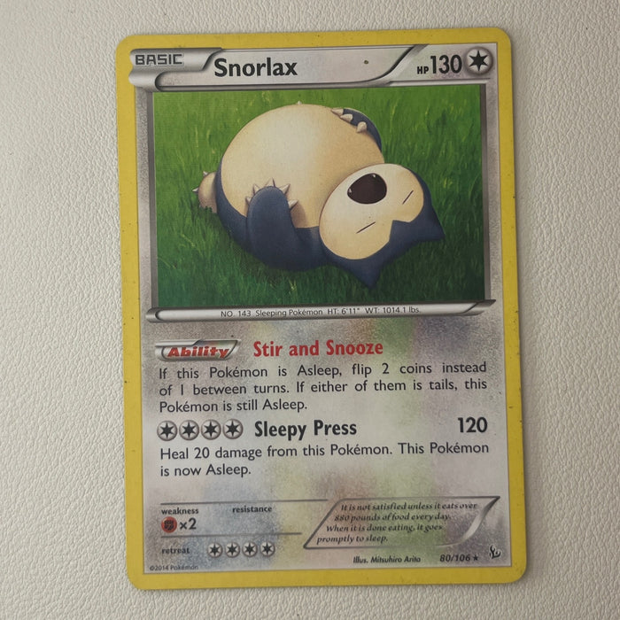 Snorlax - Flashfire 80/106