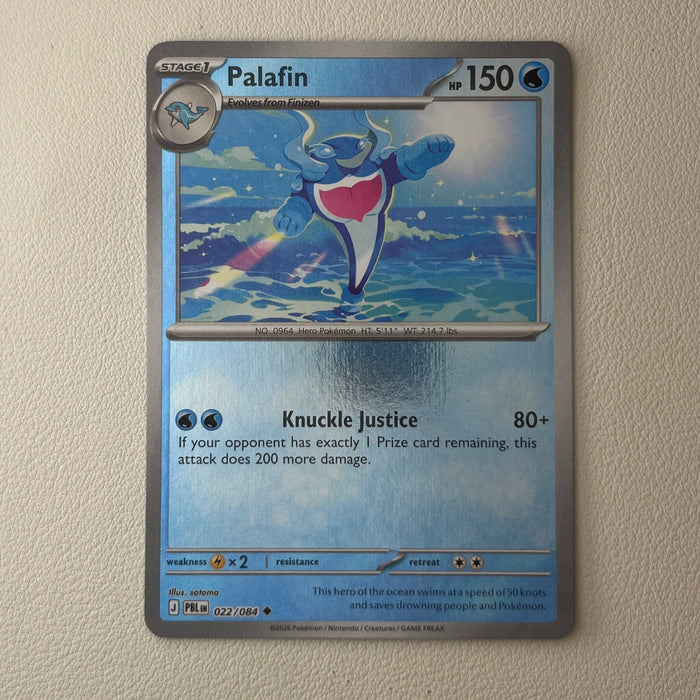 Palafin - Reverse Holo - Pitch Black 022/084