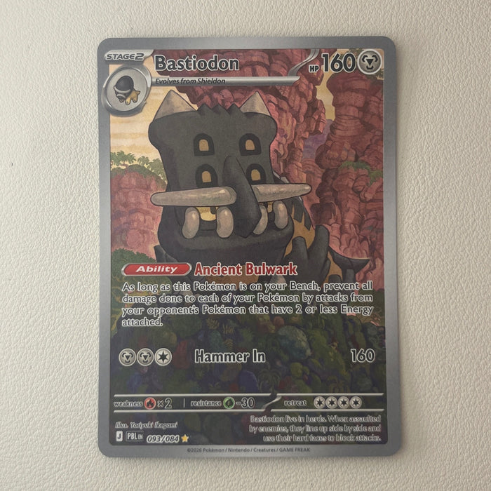 Bastiodon - Holo - Pitch Black 093/084