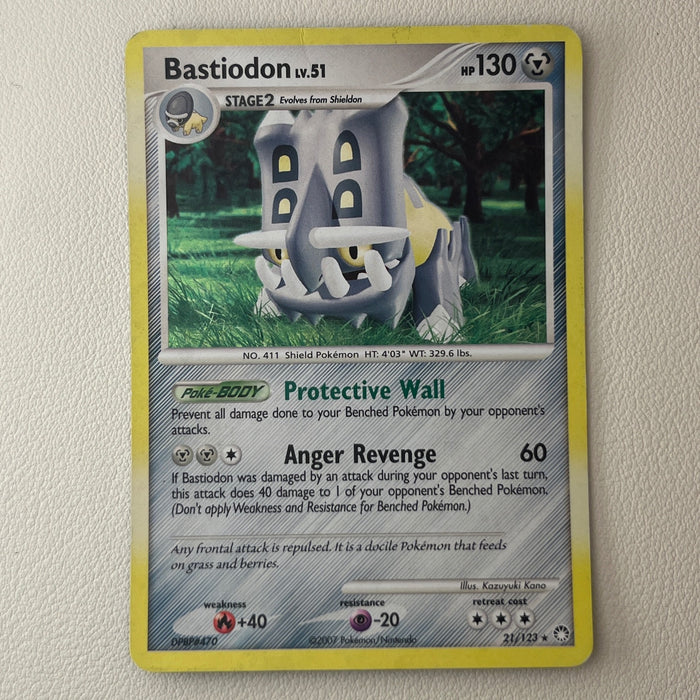 Bastiodon - Cosmos Holo - DP Mysterious Treasures 21/123