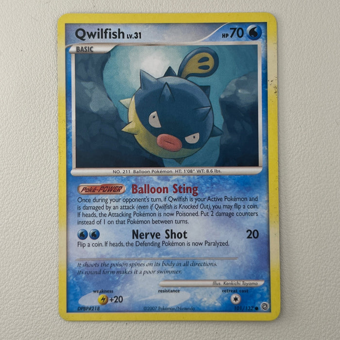 Qwilfish - Secret Wonders 101/132