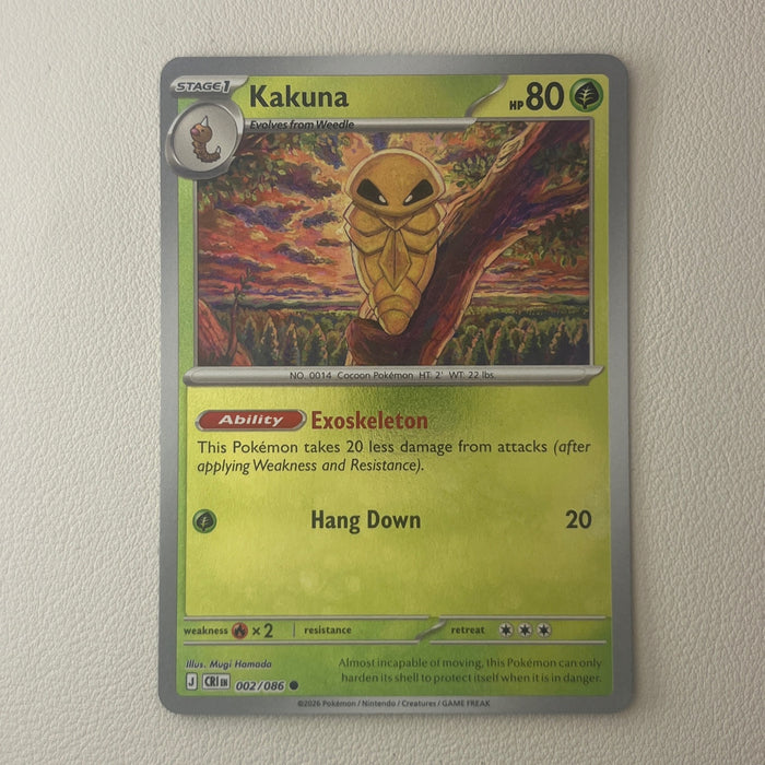 Kakuna - Reverse Holo - Chaos Rising 002/086