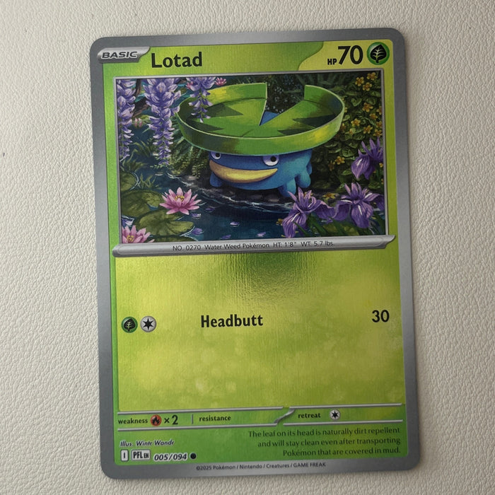 Lotad - Reverse Holo - Phantasmal Flames 005/094