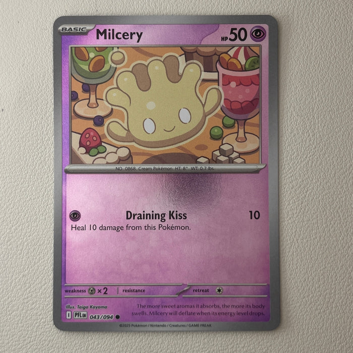 Milcery - Reverse Holo - Phantasmal Flames 043/094