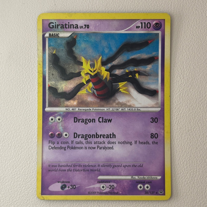 Giratina - Cosmos Holo - Platinum 28/127