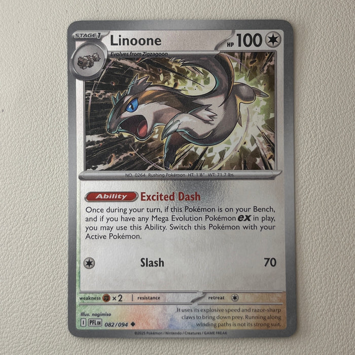 Linoone - Reverse Holo - Phantasmal Flames 082/094