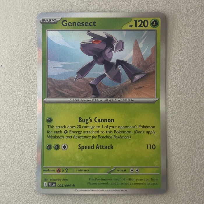 Genesect - Holo - Phantasmal Flames 008/094