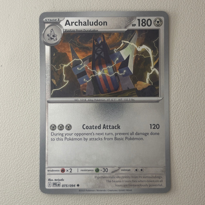Archaludon - Reverse Holo - Phantasmal Flames 075/094