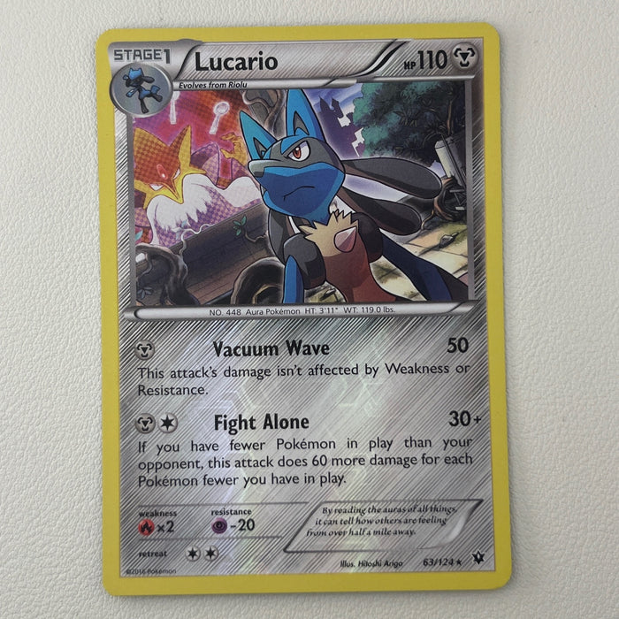 Lucario - Reverse Holo - Fates Collide 63/124