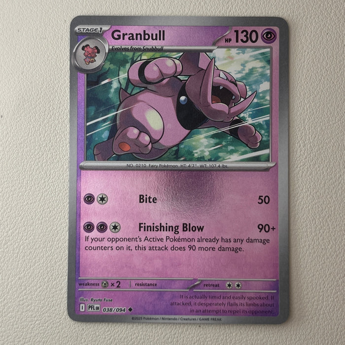 Granbull - Reverse Holo - Phantasmal Flames 038/094