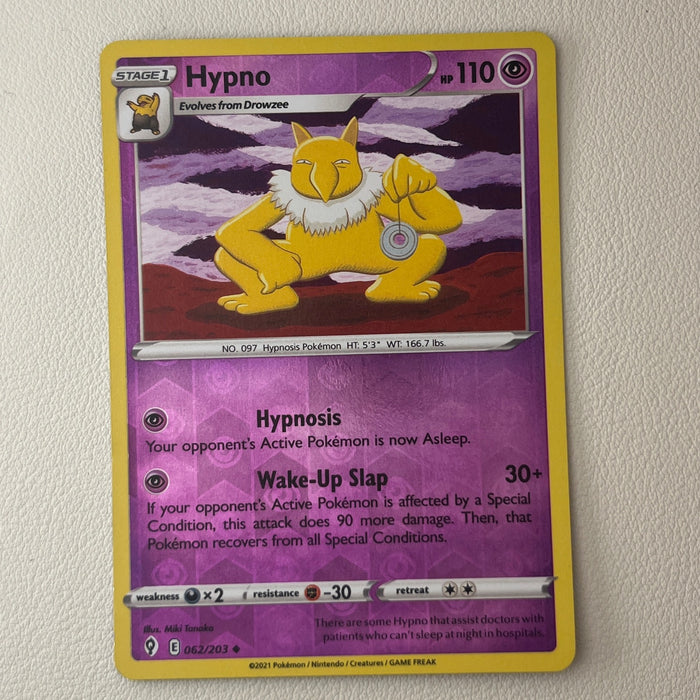 Hypno - Reverse Holo - Evolving Skies 062/203