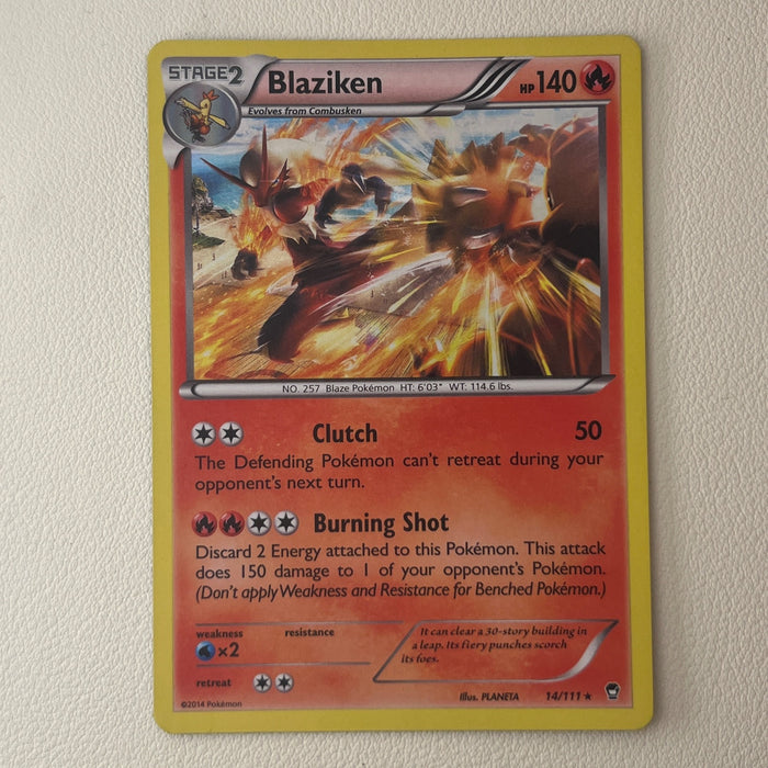 Blaziken - Holo - Furious Fists 14/111