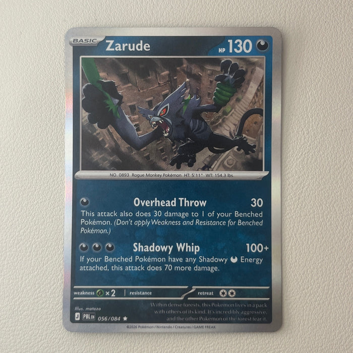 Zarude - Holo - Pitch Black 056/084